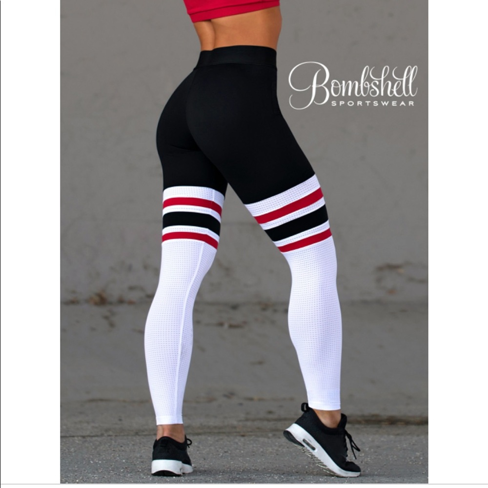 Bombshell sock leggings.